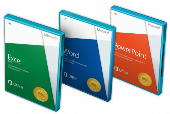 Microsoft Excel, Word, PowerPoint 2013 RePack by D!akov x32bit/x64bit (2014) Ukr / Rus